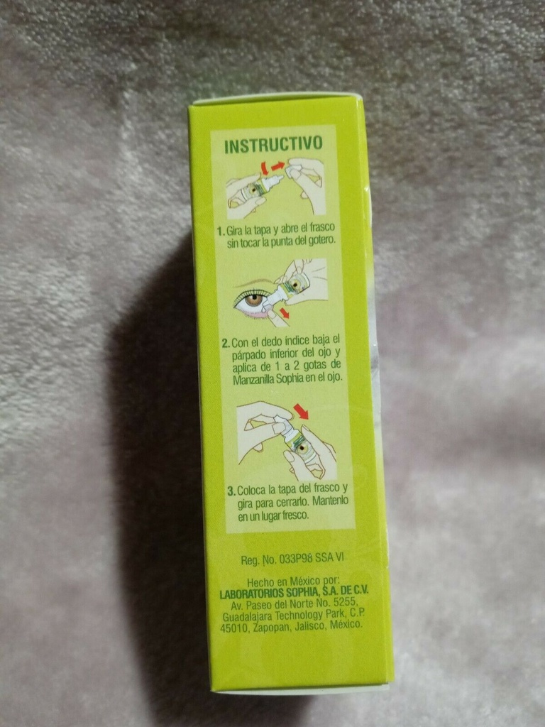 MANZANILLA [SOPHIA] ORIGINAL GOTAS 15 ML.