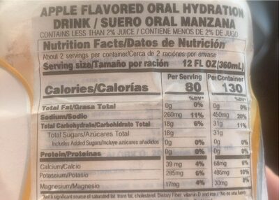 ELECTROLIT ORAL 625 NL MANZANA