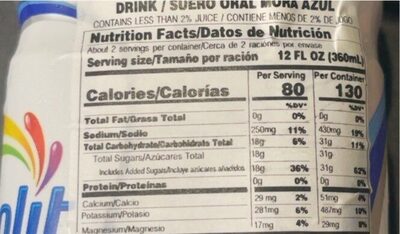 ELECTROLIT ORAL 625 ML MORA AZUL