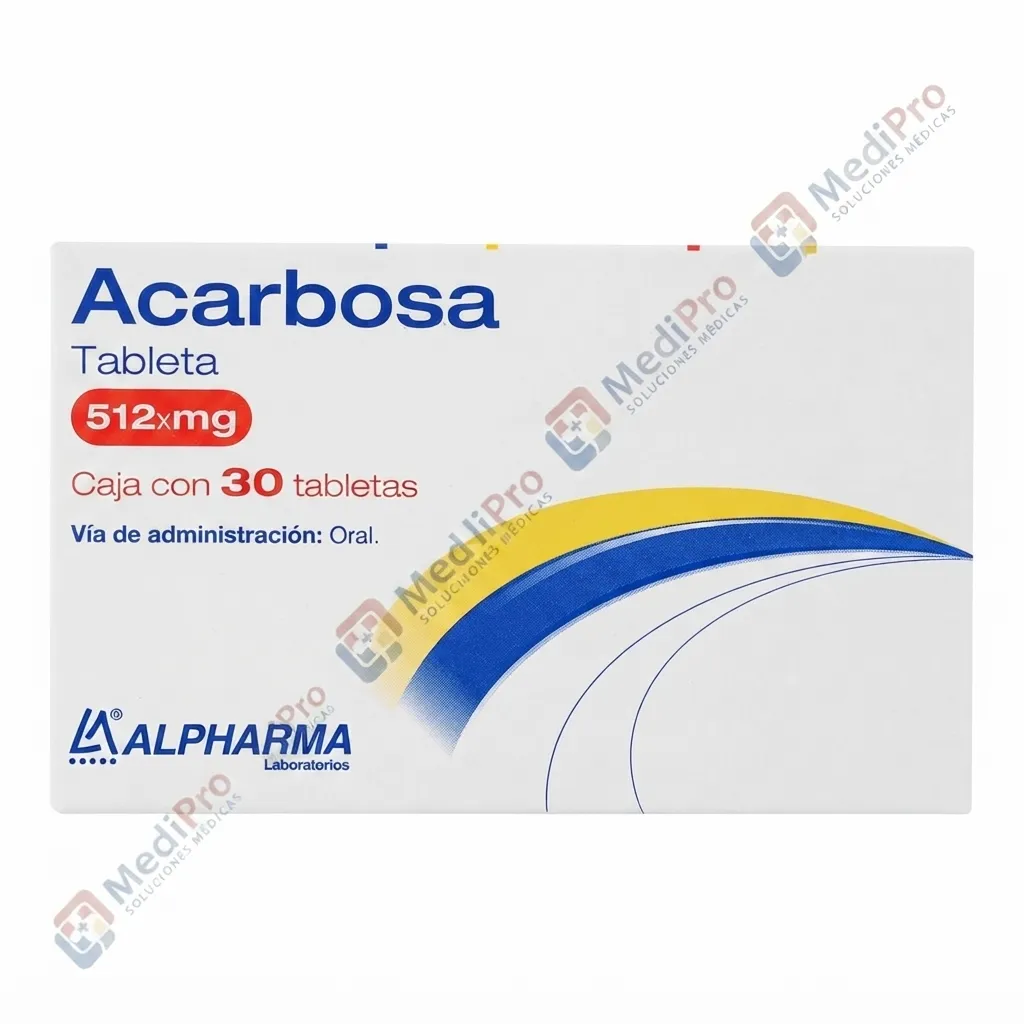 ACARBOSA GI 50 MG TAB 30 ALP