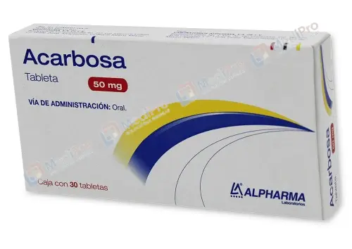 ACARBOSA GI 50 MG TAB 30 ALP