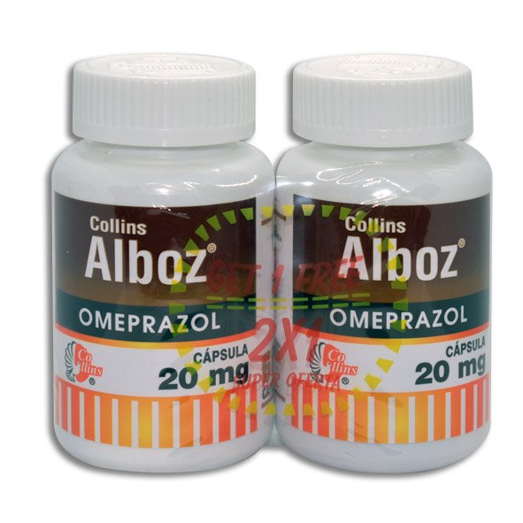 ALBOZ 20 MG C/60 X 2 CAP (OMEPRAZOL)