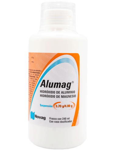 ALUMAG 1 SUSP DE 240ML 185/200MG/5 ML (HIDROXIDO DE ALUMINIO/HIDROXIDO DE MAGNESIO)