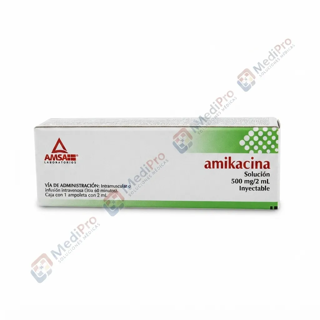 AMIKACINA GI IM-IV 500 MG INY 1*AMSA