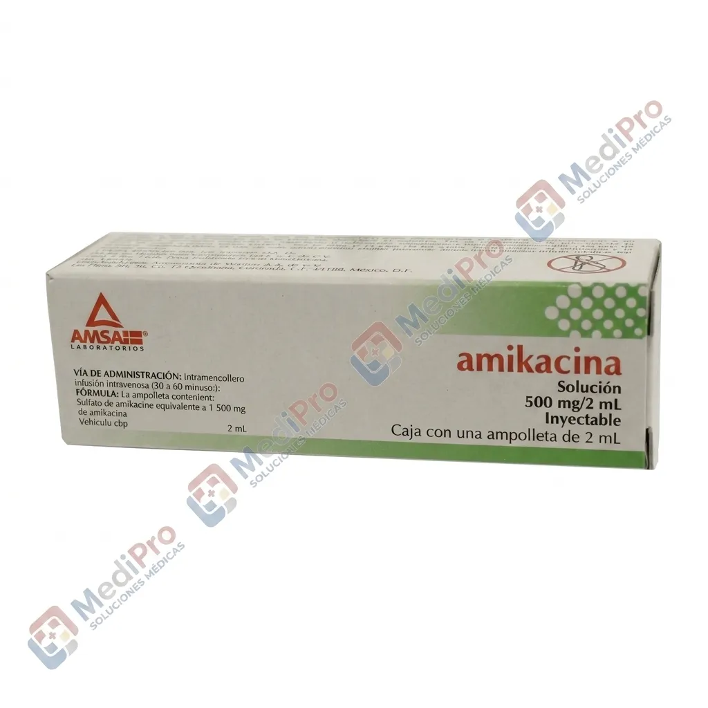 AMIKACINA GI IM-IV 500 MG INY 1*AMSA