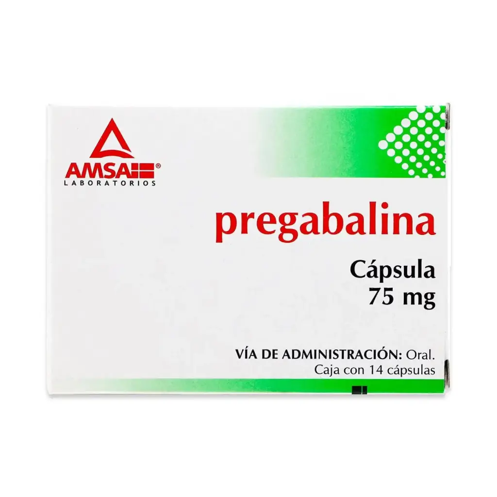PREGABALINA 75MG C/14 TABS. AMSA