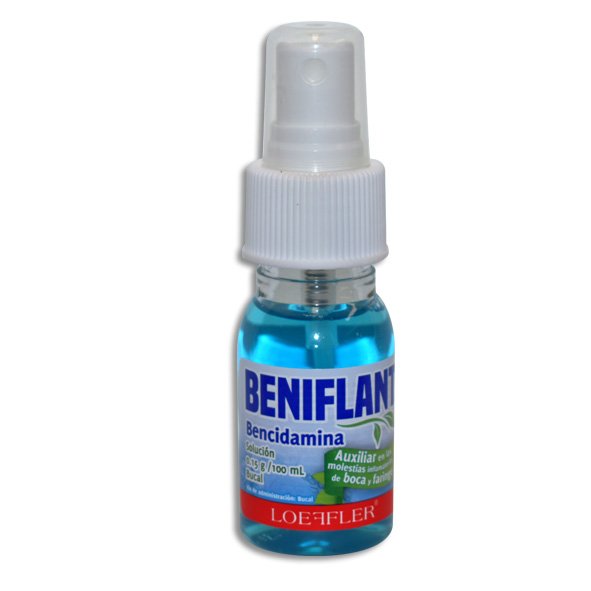 BENIFLANT 1 SPRAY 1.5 MG/30 ML [BENCIDAMINA]