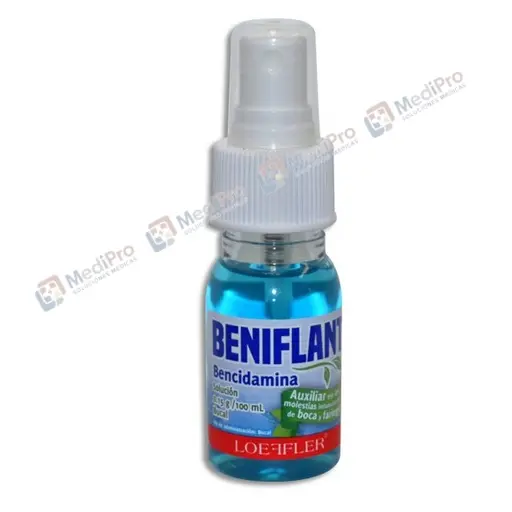 BENIFLANT 1 SPRAY 1.5 MG/30 ML [BENCIDAMINA]