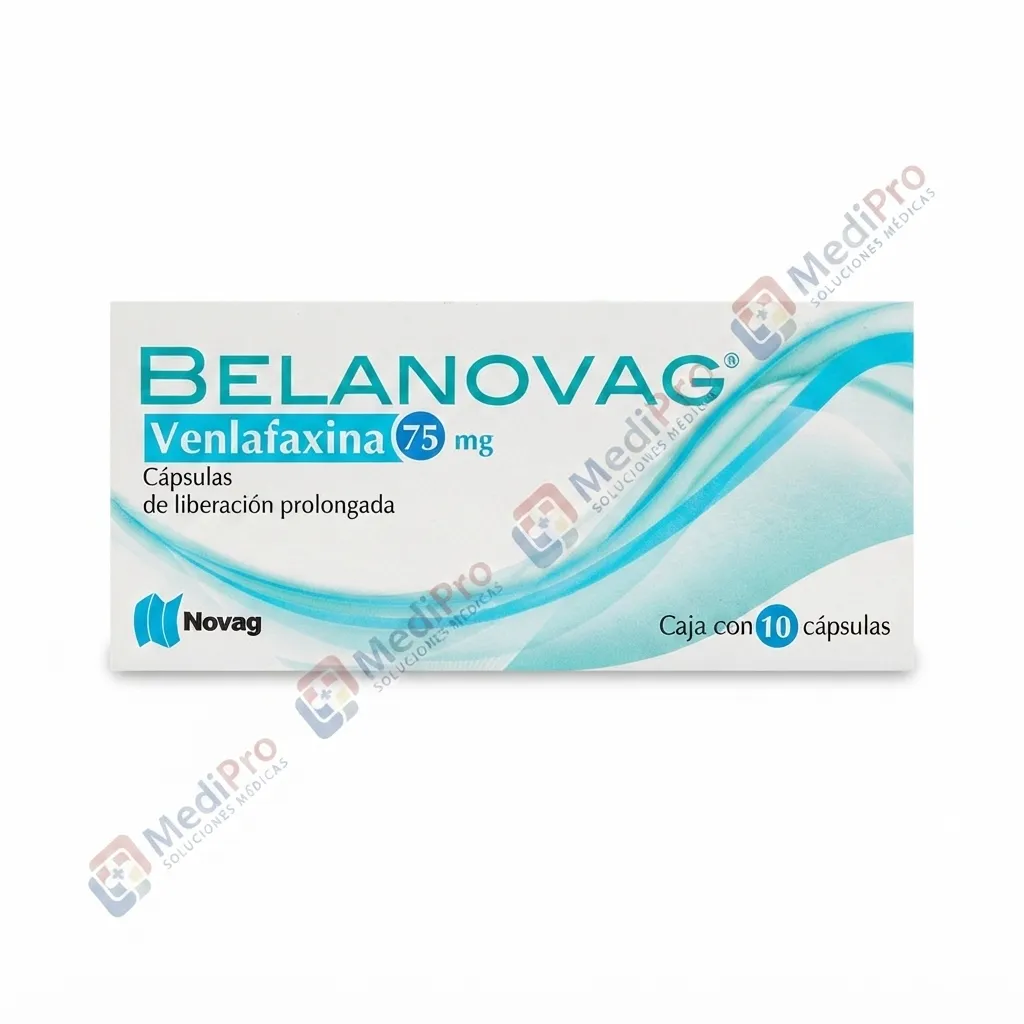 BELANOVAG (VENLAFAXINA) CAP 75 MG C/10 NOVAG
