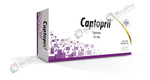 CAPTOPRIL TAB 25 MG C/30 ULTRA