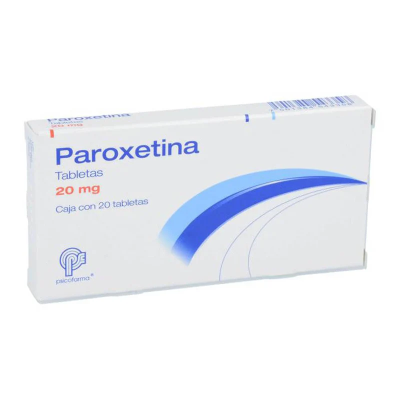 PAROXETINA 20MG C/20 TABS. PSICOFARMA