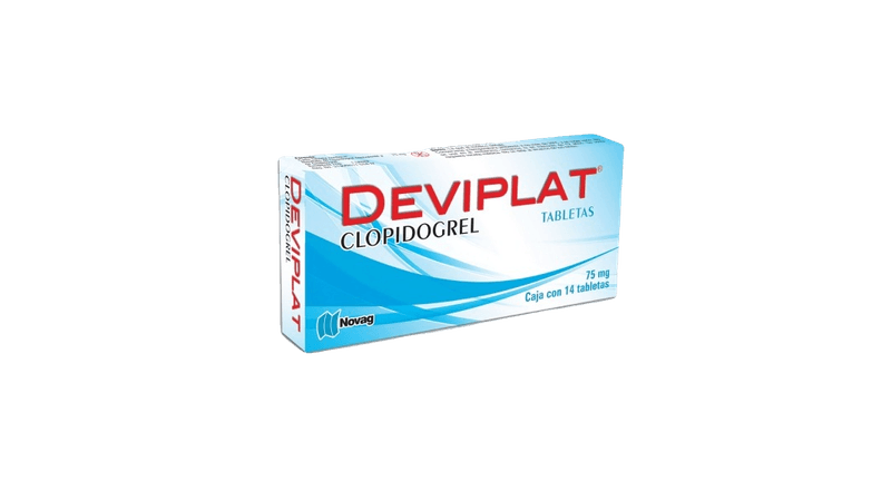 DEVIPLAT (BISULFATO DE CLOPIDOGREL) TAB 75 MG C/14