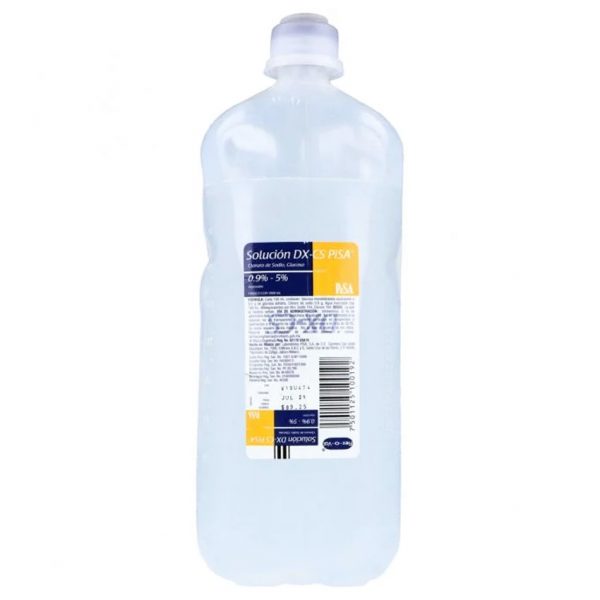 SOLUCION MIXTA (C-S D-X) SOL INY AL 5 Y 0.9% C/1000 ML FRESENIUS
