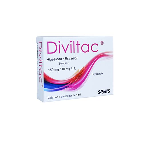 DIVILTAC (ALGESTONA/ESTRADIOL) INY IM 150/10 MG AMP
