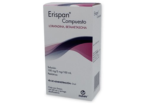 ERISPAN COMPUESTO SOL 60 ML (LORATADINA BETAMETASONA)