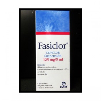 FASICLOR SUSPENSION 125 MG 75 ML (CEFACLOR 125MG.)