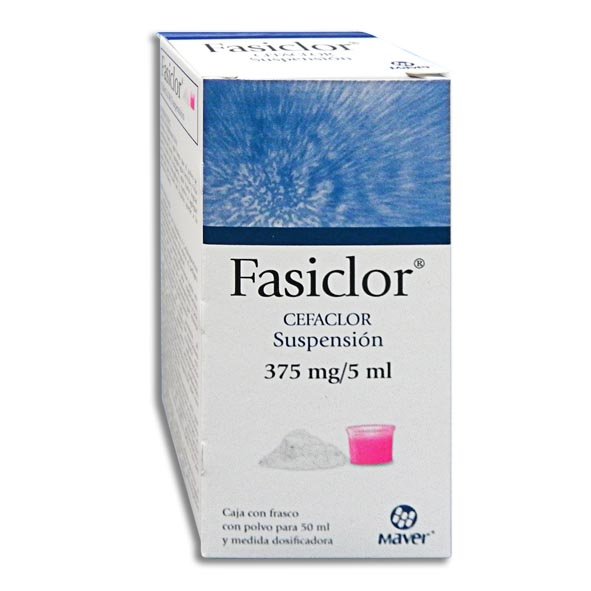 FASICLOR  (CEFACLOR) SUSP 375MG  C/50ML
