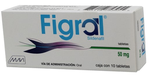 FIGRAL 50 MG TAB 10 (SILDENAFIL)
