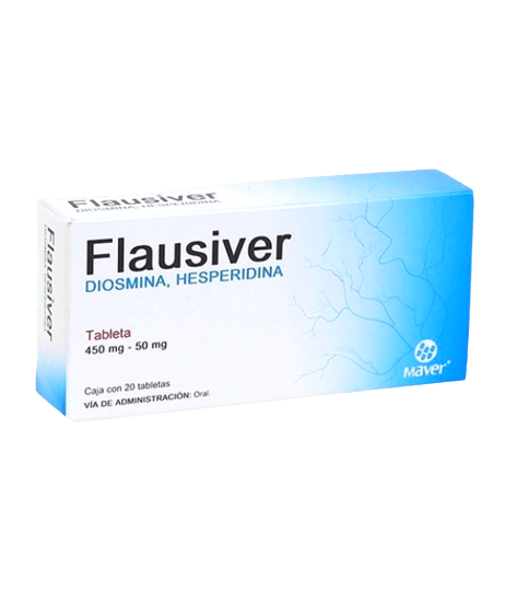 FLAUSIVER 450MG/50MG 20 TABLETAS (DIOSMINA / HESPERIDINA)