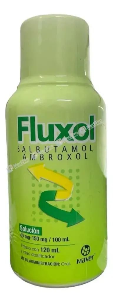 FLUXOL SOLUCION 120 ML. (AMBROXOL 150 MG/SALBUTAMOL 40 MG.)
