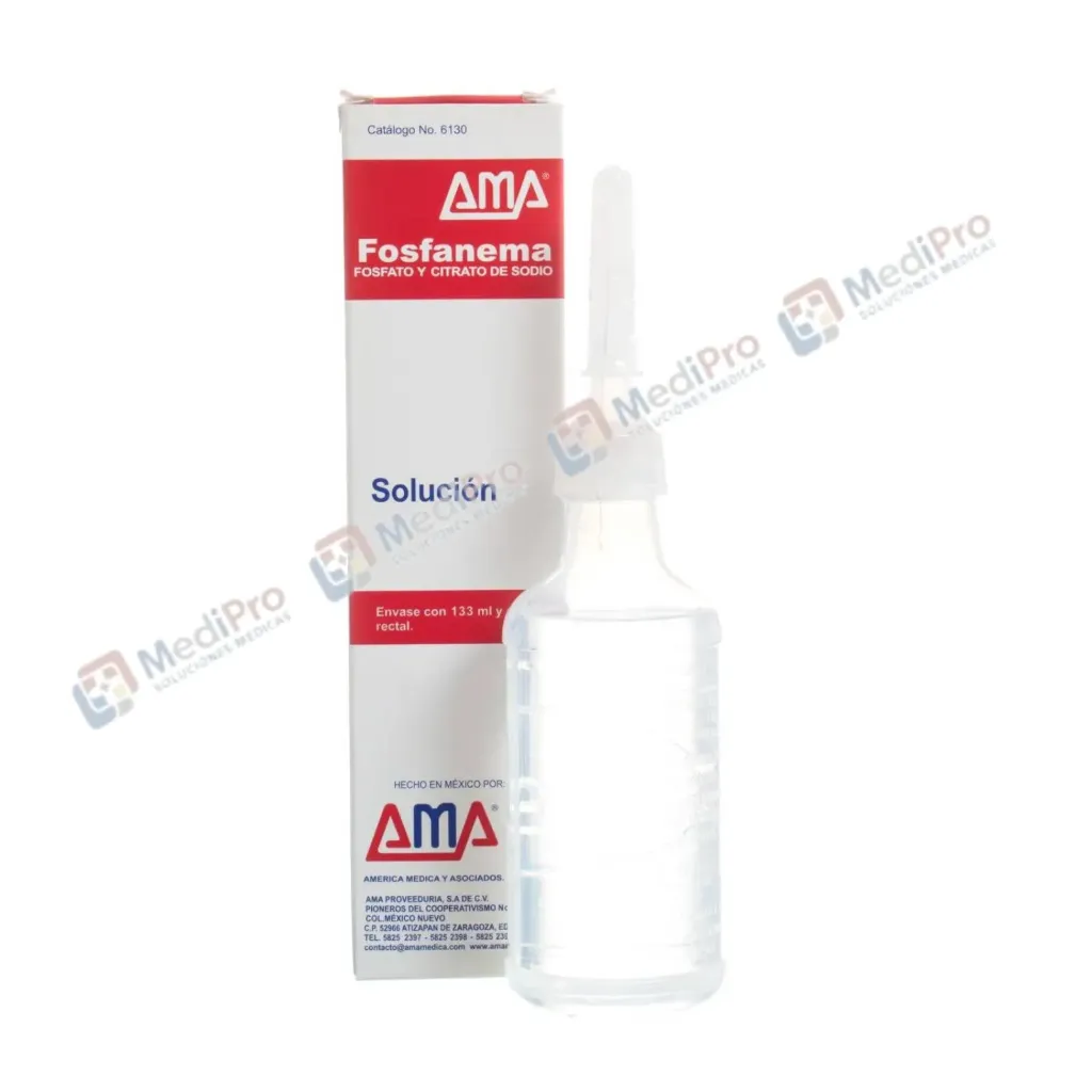 FOSFANEMA (FOSFATO/CITRATO SODIO) SOL RECTAL CANULA 133 ML AMA