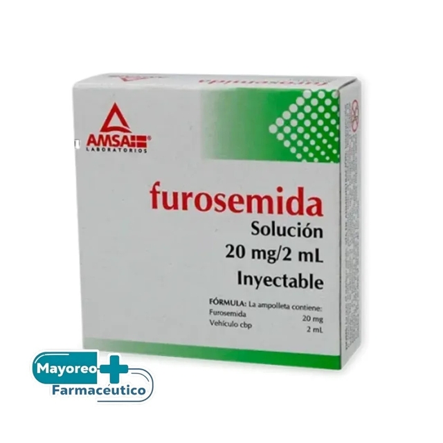 FUROSEMIDA GI IM-IV 20 MG 5 AMP 2 ML AMSA (FUROSEMIDA)