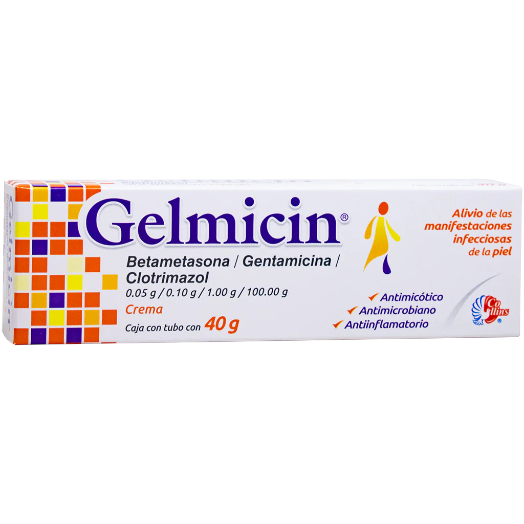 GELMICIN C/40 GRS CREMA (CLOTRIMAZOL / GENTAMICINA / BETAMETASONA)