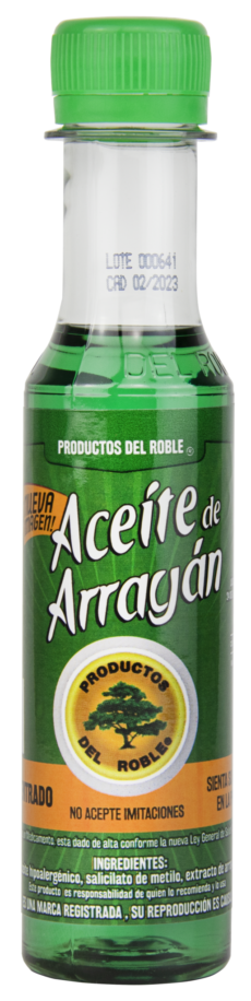 ACEITE DE ARRAYÁN 150 ML. PRODUCTOS DEL ROBLE