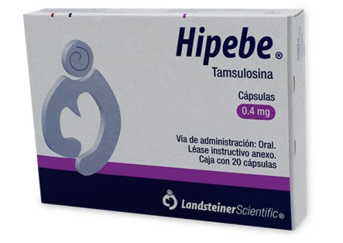 HIPEBE (TAMSULOSINA) CAP 0.4 MG C/20 LANDSTEINER