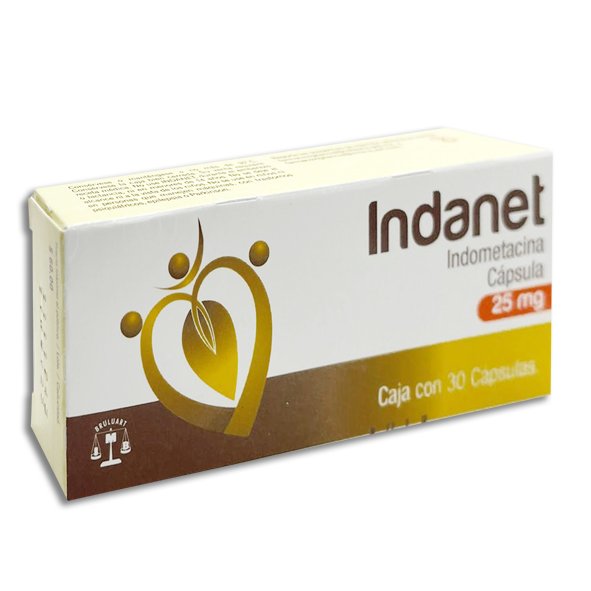 INDANET 25 MG CAP 30 (INDOMETACINA)