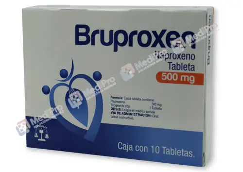 BRUPROXEN 500MG C/10 TABS (NAPROXENO)