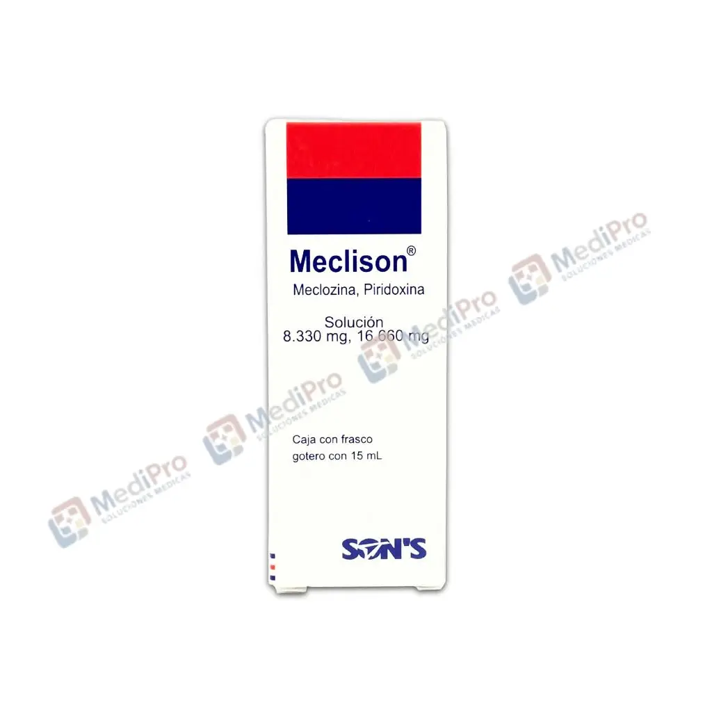 MECLISON (PIRIDOXINA MECLIZINA) SOL GOTAS 15 ML SONS