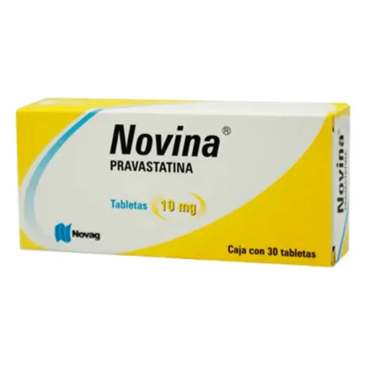 NOVINA 10 MG TAB 30 (PRAVASTATINA)