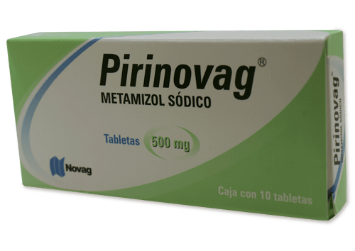 PIRINOVAG 500 MG TAB 10 (METAMIZOL  SODICO)