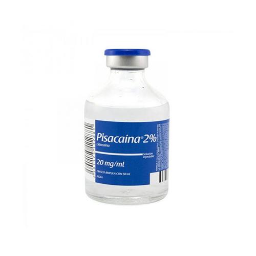 PISACAÍNA 2% (LIDOCAÍNA) SOL INY 20 MG/ML C/50 ML PISA