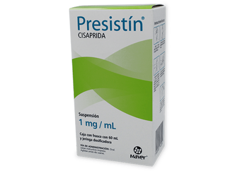 PRESISTIN 1 MG/ML 60 ML SUSP (CISAPRIDA)