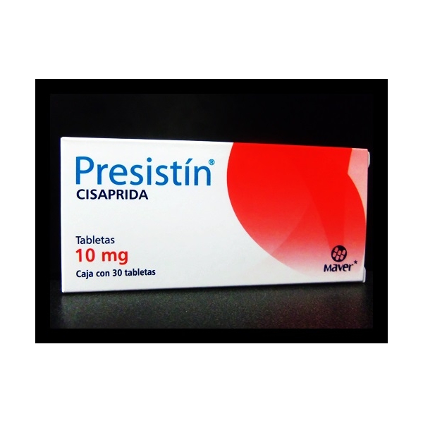 PRESISTIN (CISAPRIDA) TAB 10MG C/30