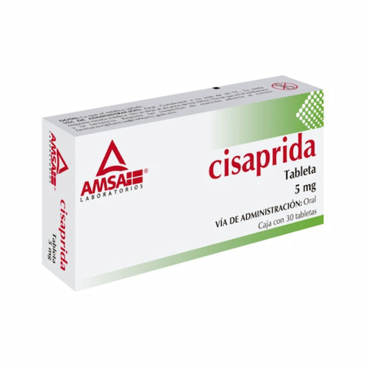 CISAPRIDA  5MG  C/30TAB. AMSA