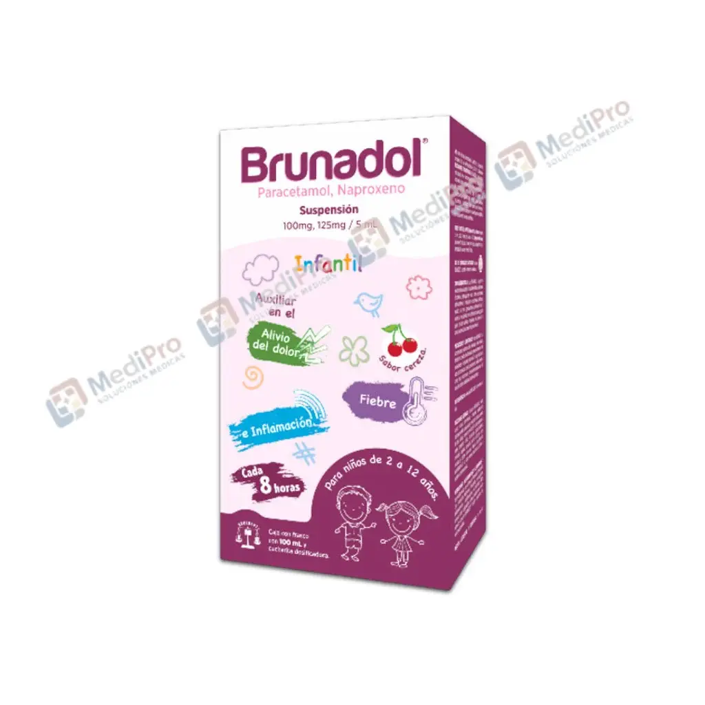 BRUNADOL SUSP INF. 100 ML (NAPROXENO PARACETAMOL)
