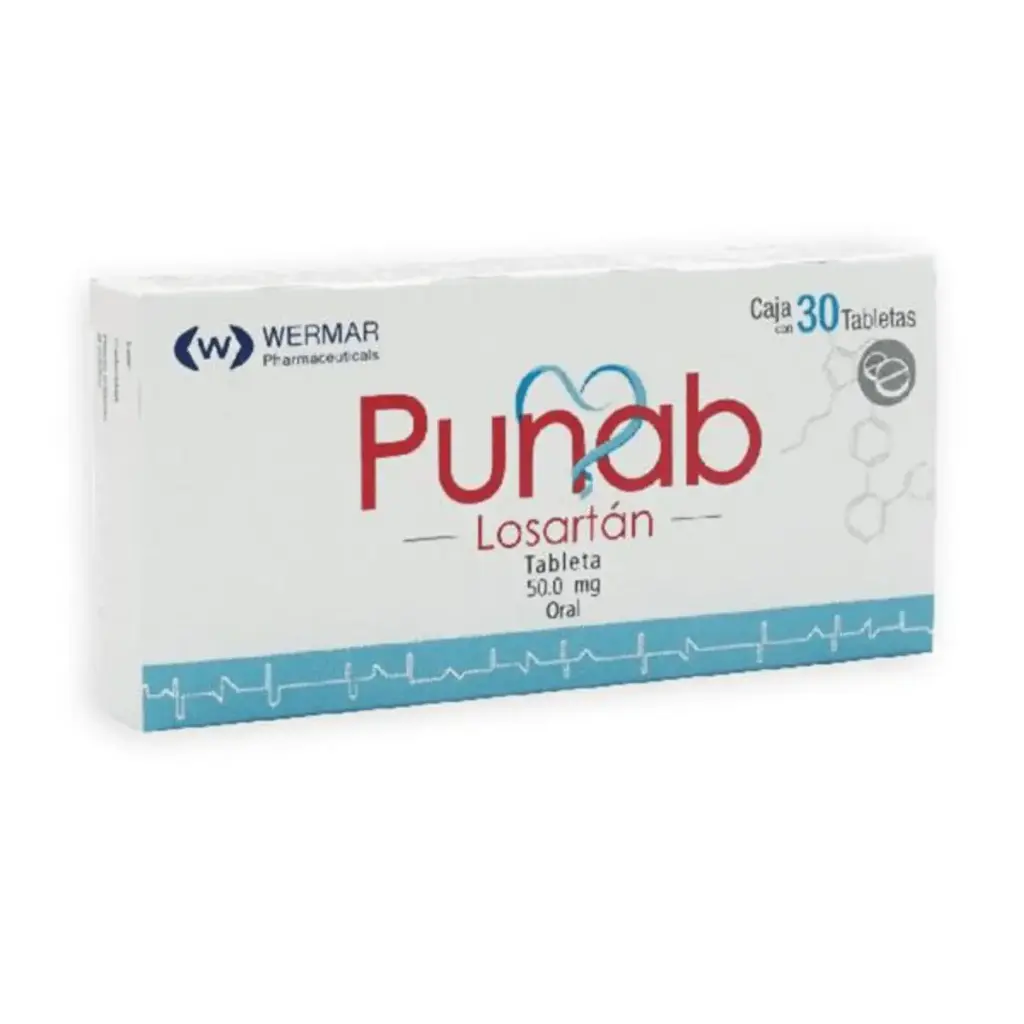 PUNAB 50 MG TAB 30 (LOSARTAN)