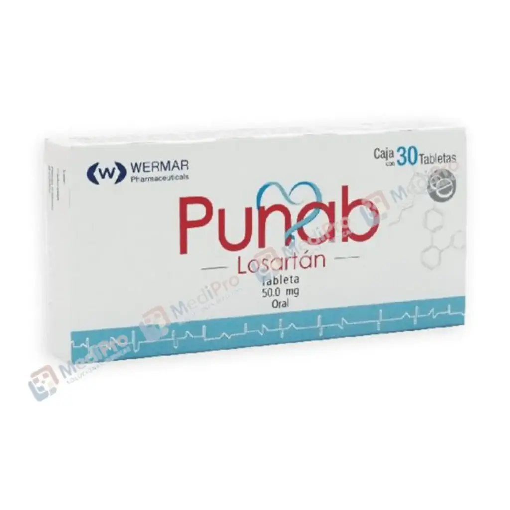 PUNAB 50 MG TAB 30 (LOSARTAN)