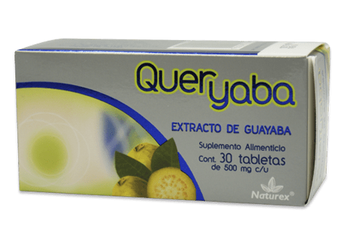 QUERYABA 500 MG C/30 TAB (EXTRACTO DE HOJAS DE GUAYABA)