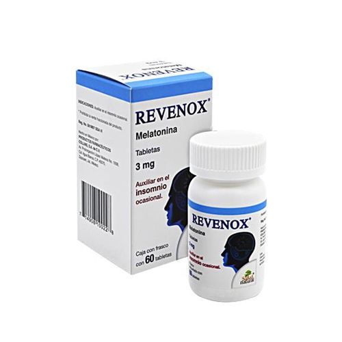 REVENOX 3 MG TAB 60 (MELATONINA)