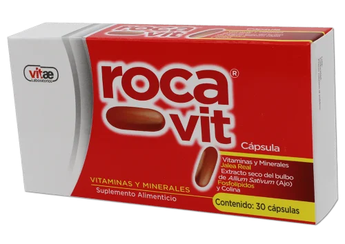 ROCAVIT (VITAMINAS/MINERALES) PERLAS 1.30 G C/30 VITAE