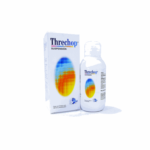 THRECHOP SUSPENSIÓN 120ML [FURAZOLIDONA/DIYODO/CAOLIN/PECTINA/HOMATROPINA] COLLINS.