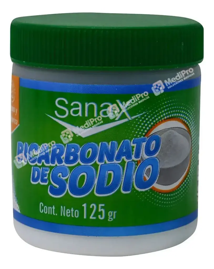 BICARBONATO DE SODIO C/125 G SANAX