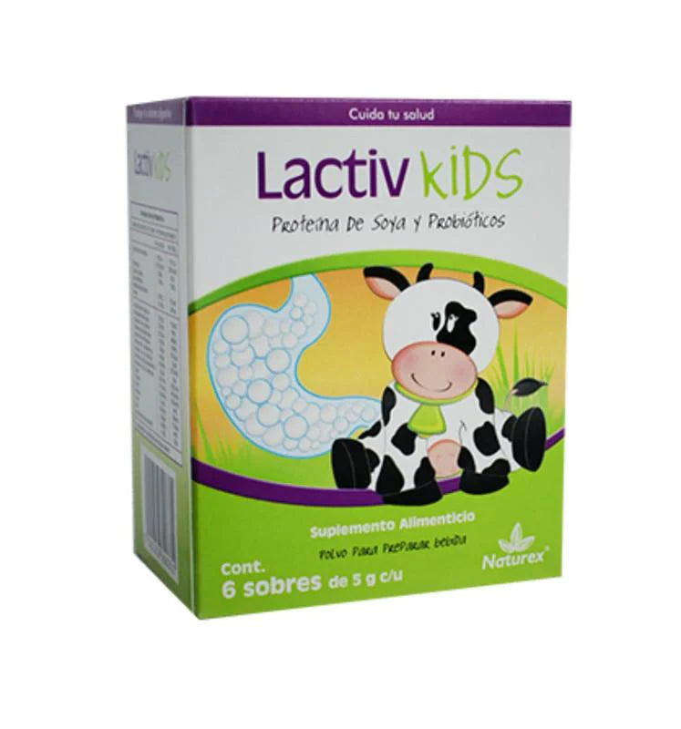 LACTIV KIDS (LACTOBACILOS) SOBRES 5 G C/6 NATUREX