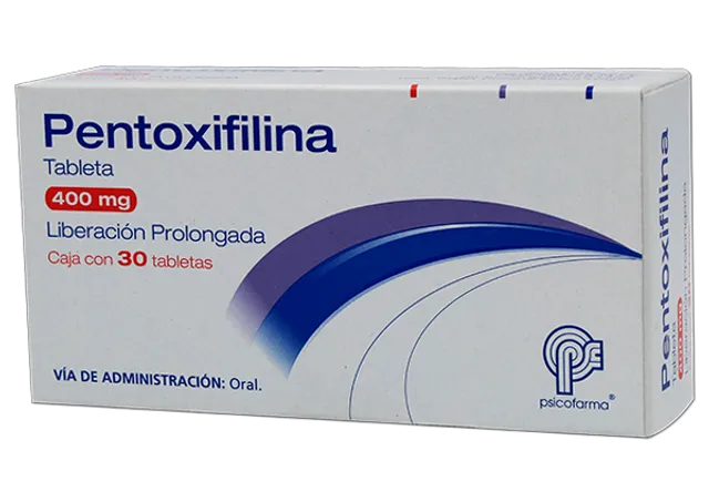 PENTOXIFILINA  LP 400 MG C/30 PSICOFARMA