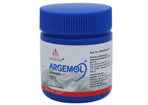 ARGEMOL (SULFADIAZINA DE PLATA) CREMA C/28 G LOEFFLER