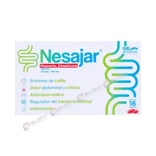 NESAJAR (PINAVERIO/DIMETICONA) CAPS C/16